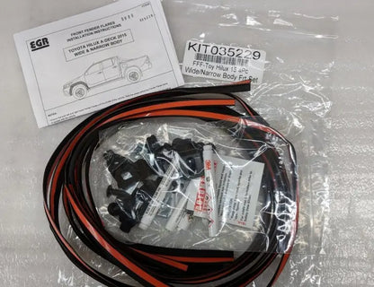 Toyota Hilux EGR Fender Flares Fitting Kit - YOTAYOTA