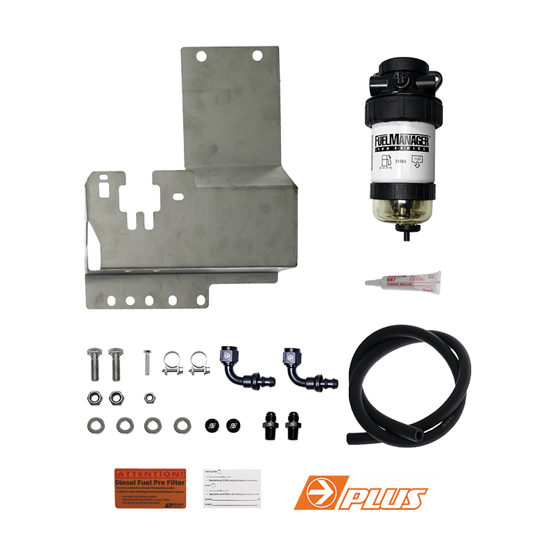 Toyota Hilux / Fortuner Fuel Manager Pre-Filter + Catch Can Kit (FMPV628DPC) - Direction Plus