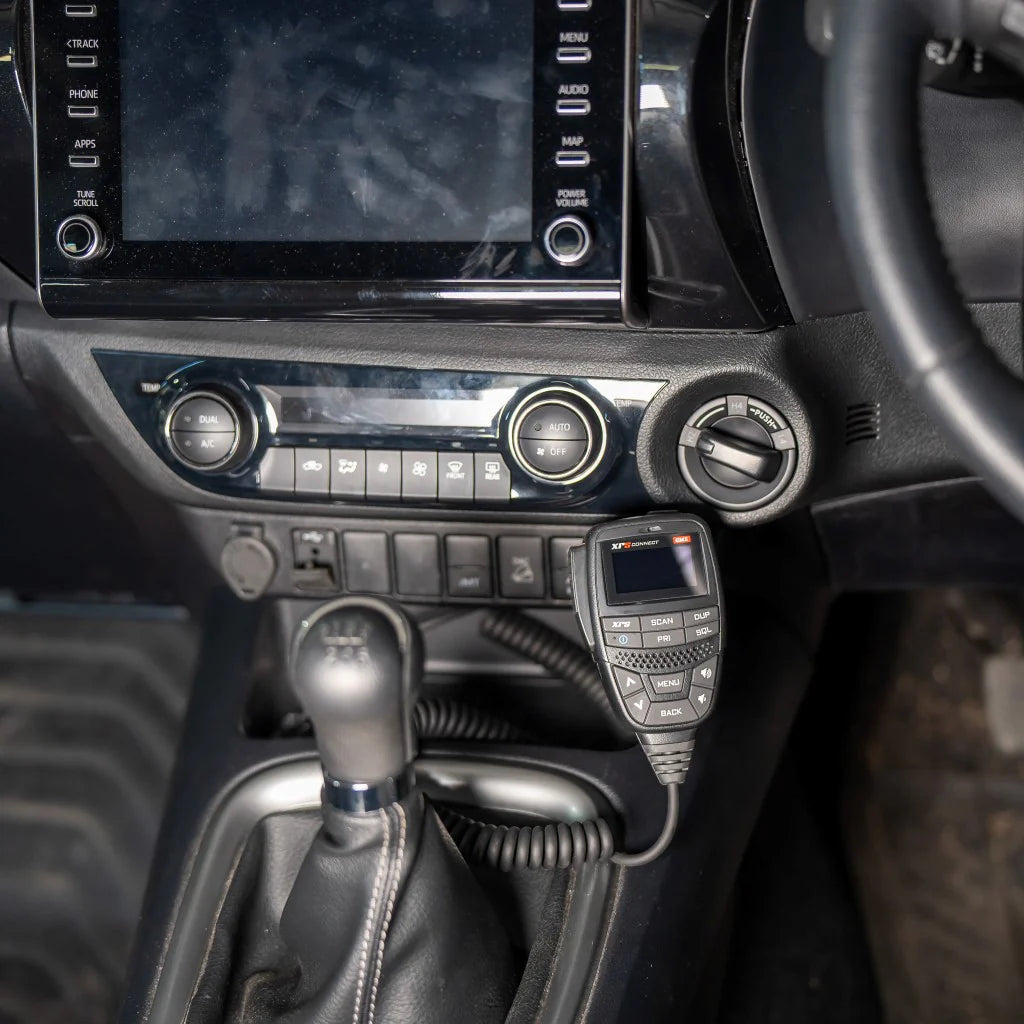Toyota Hilux N80 - UHF Handpiece Mount - Pirate Camp Co