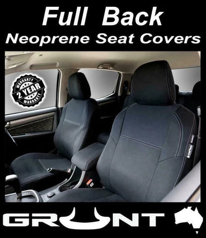 Toyota Hilux Neoprene Seat Covers 2015-2022 - Grunt 4x4