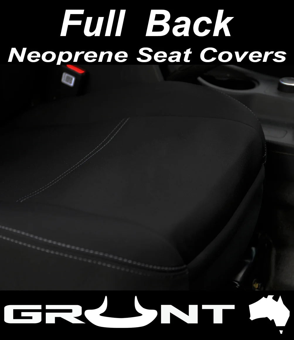 Toyota Hilux Neoprene Seat Covers 2015-2022 - Grunt 4x4
