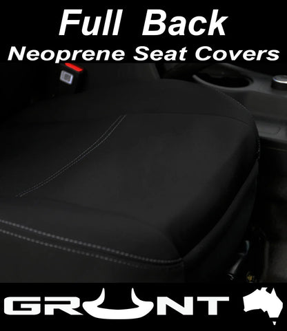 Toyota Hilux Neoprene Seat Covers 2015-2022 - Grunt 4x4