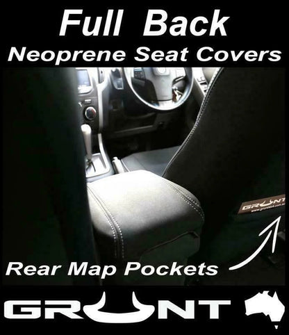 Toyota Hilux Neoprene Seat Covers 2015-2022 - Grunt 4x4