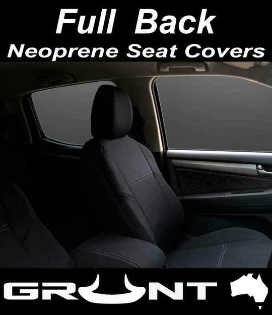 Toyota Hilux Neoprene Seat Covers 2015-2022 - Grunt 4x4