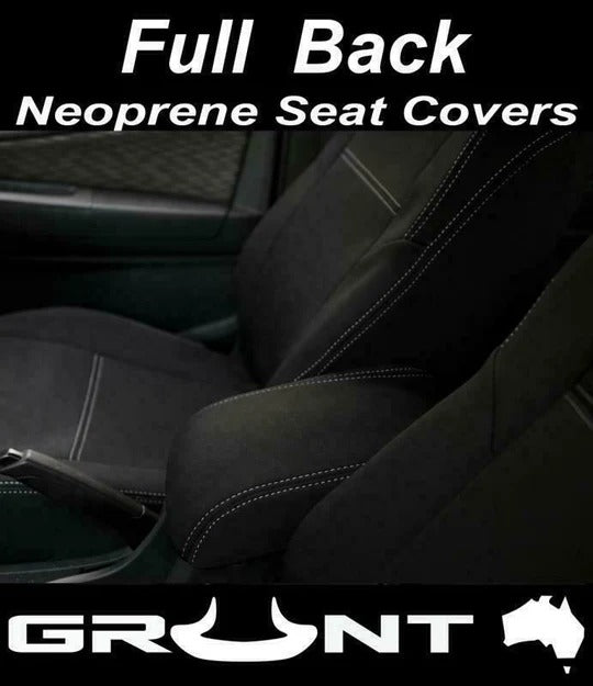 Toyota Hilux Neoprene Seat Covers 2015-2022 - Grunt 4x4