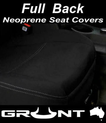 Toyota Hilux Neoprene Seat Covers 2015-2022 - Grunt 4x4