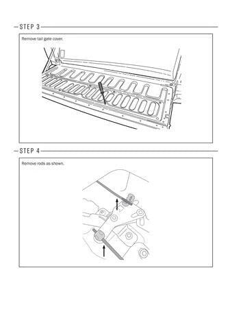 Toyota Hilux Tailgate Central Locking Kit 2015-2018 Without Barrel Lock - Grunt 4x4