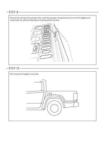 Toyota Hilux Tailgate Central Locking Kit 2015-2018 Without Barrel Lock - Grunt 4x4