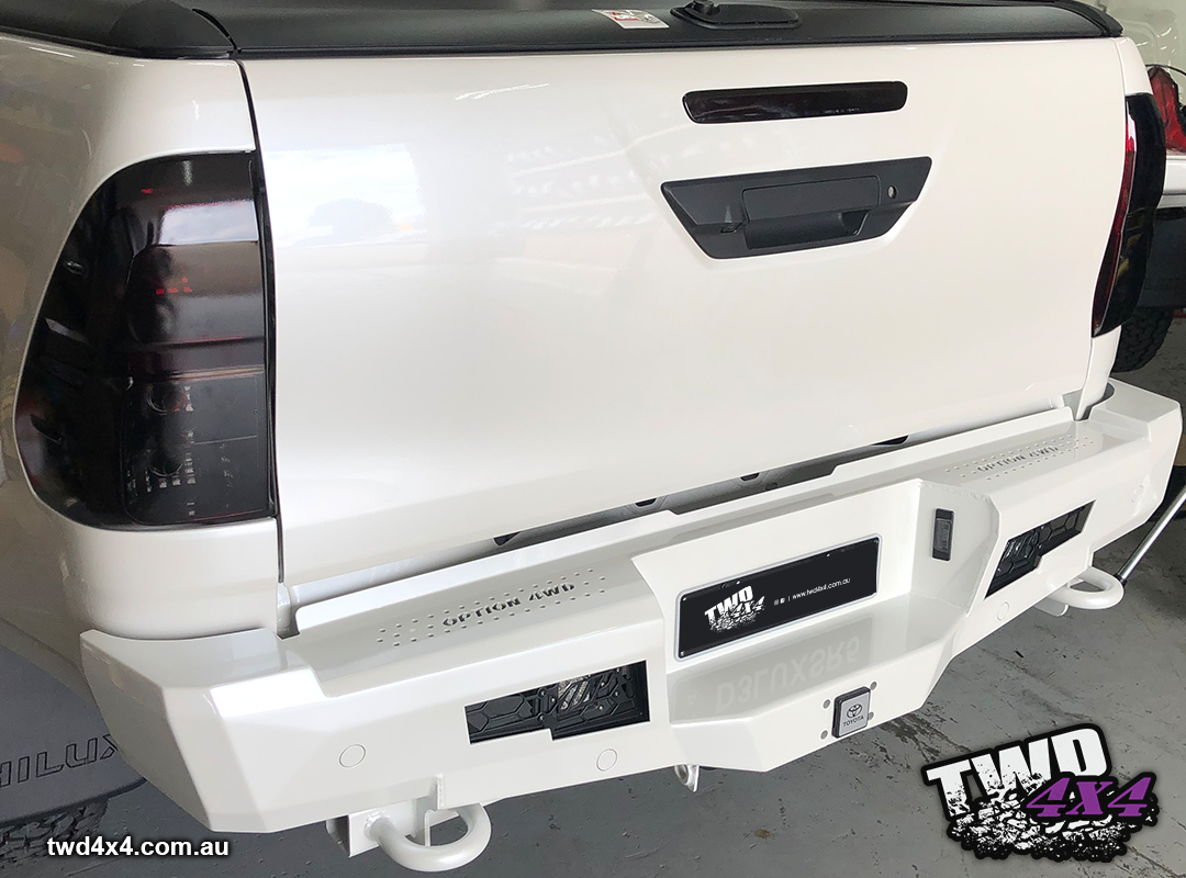 OPTION 4WD FIGHTER REAR BAR - TOYOTA HILUX REVO ROCCO (5/2018-8/2020)