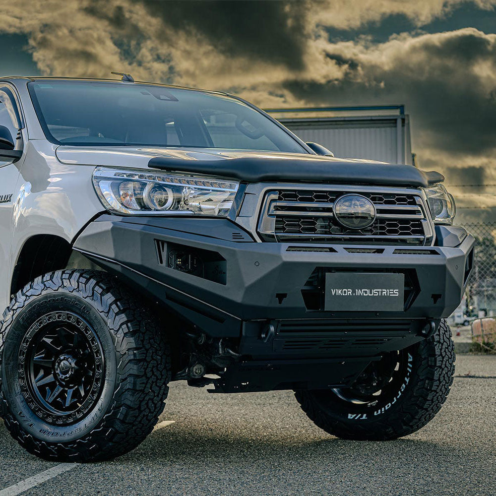 Toyota Hilux Bull Bar (N80) | VIKOR Diablo (No-Loop)