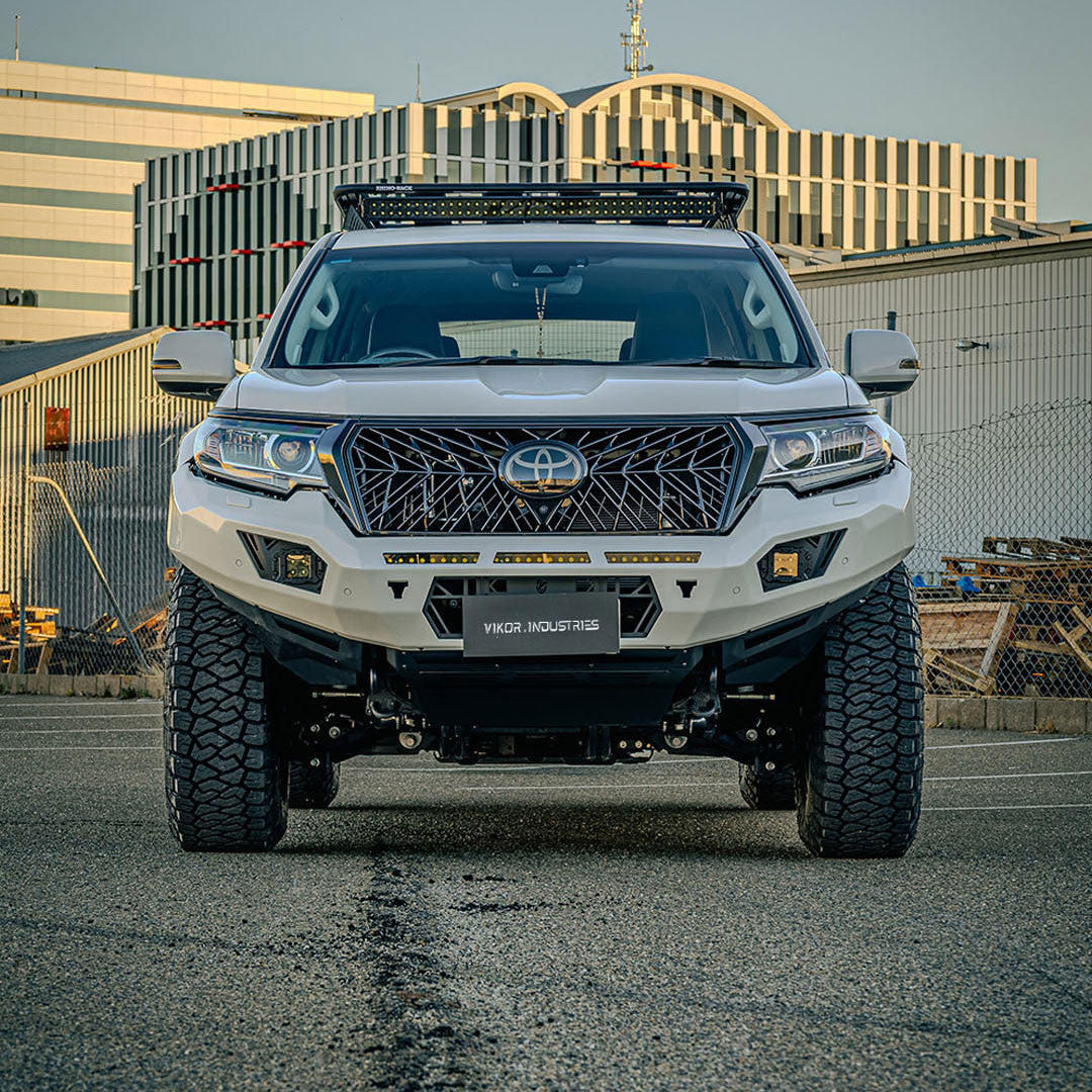 Toyota Prado 150 Series Bull Bar 2018+ | VIKOR Diablo (No Loop)